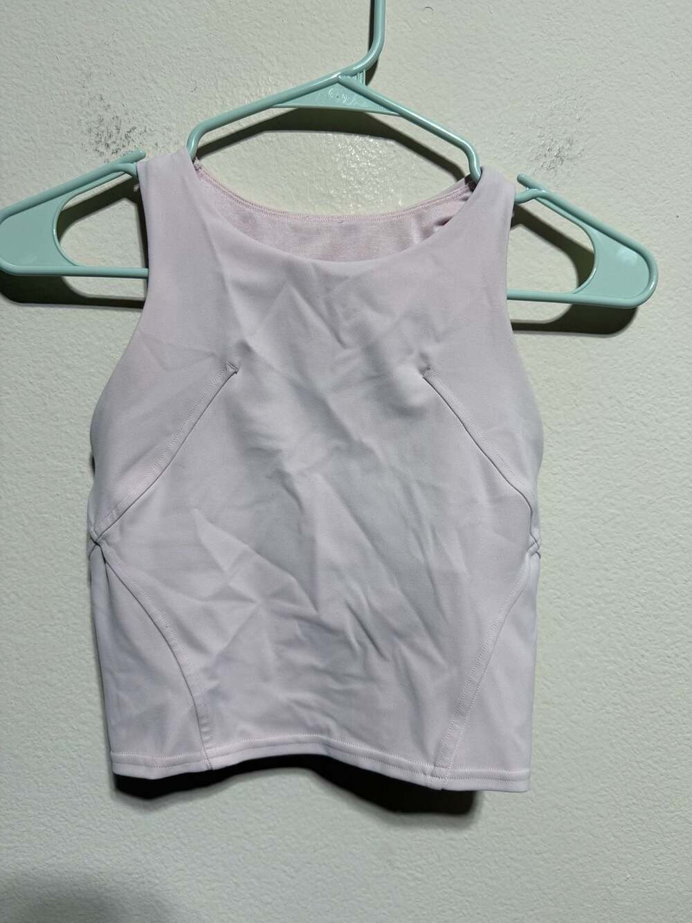 Lululemon Wunder Train Racerback Cropped Tank Top